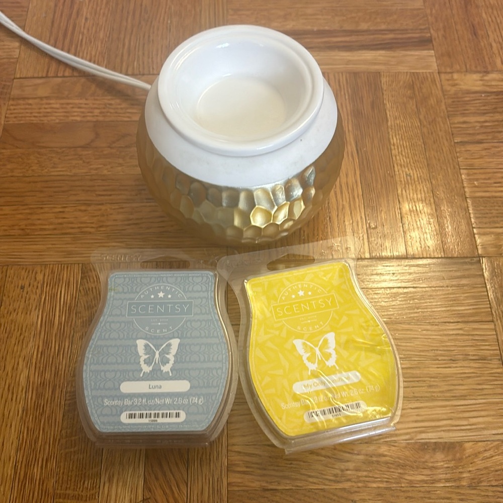 Scentsy Goldsmith Warmer Bundle